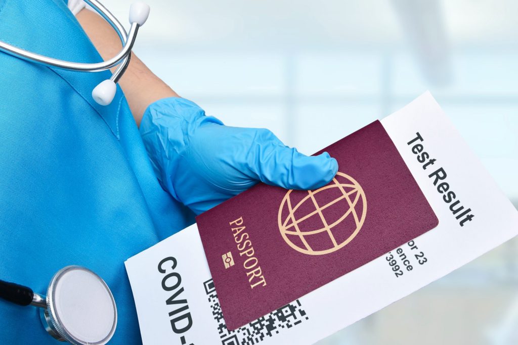 Passport and Covid Test